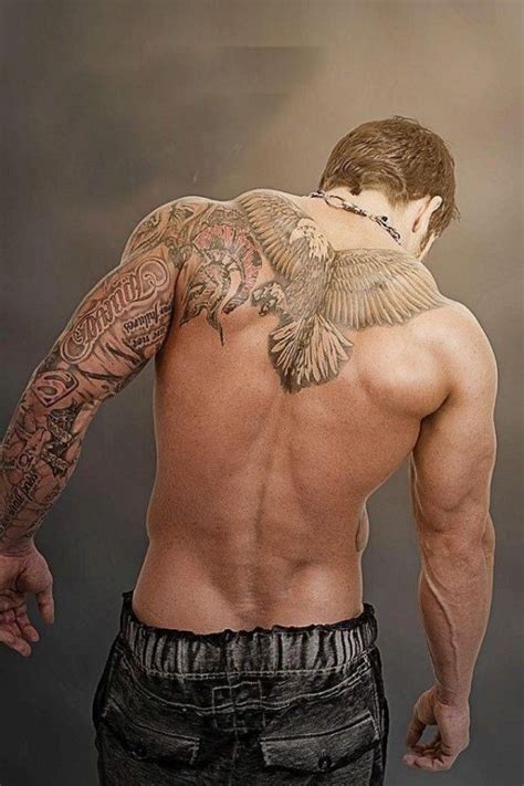 Male Back Tattoos Ideas