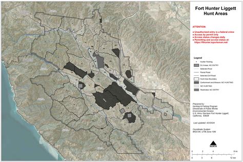 Maps Fort Hunter Liggett Isportsman