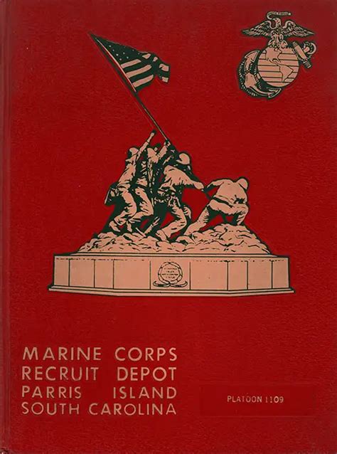 Marine Boot Camp Book 1977 Platoon 1109 Parris Island