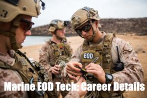 Marine Eod Tech Mos 2336 2023 Career Details