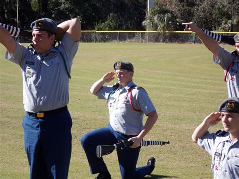 Mariner High School Cape Coral Fl Boys Exhibition Squad 1 19 2014 Rotc Cape Coral High School