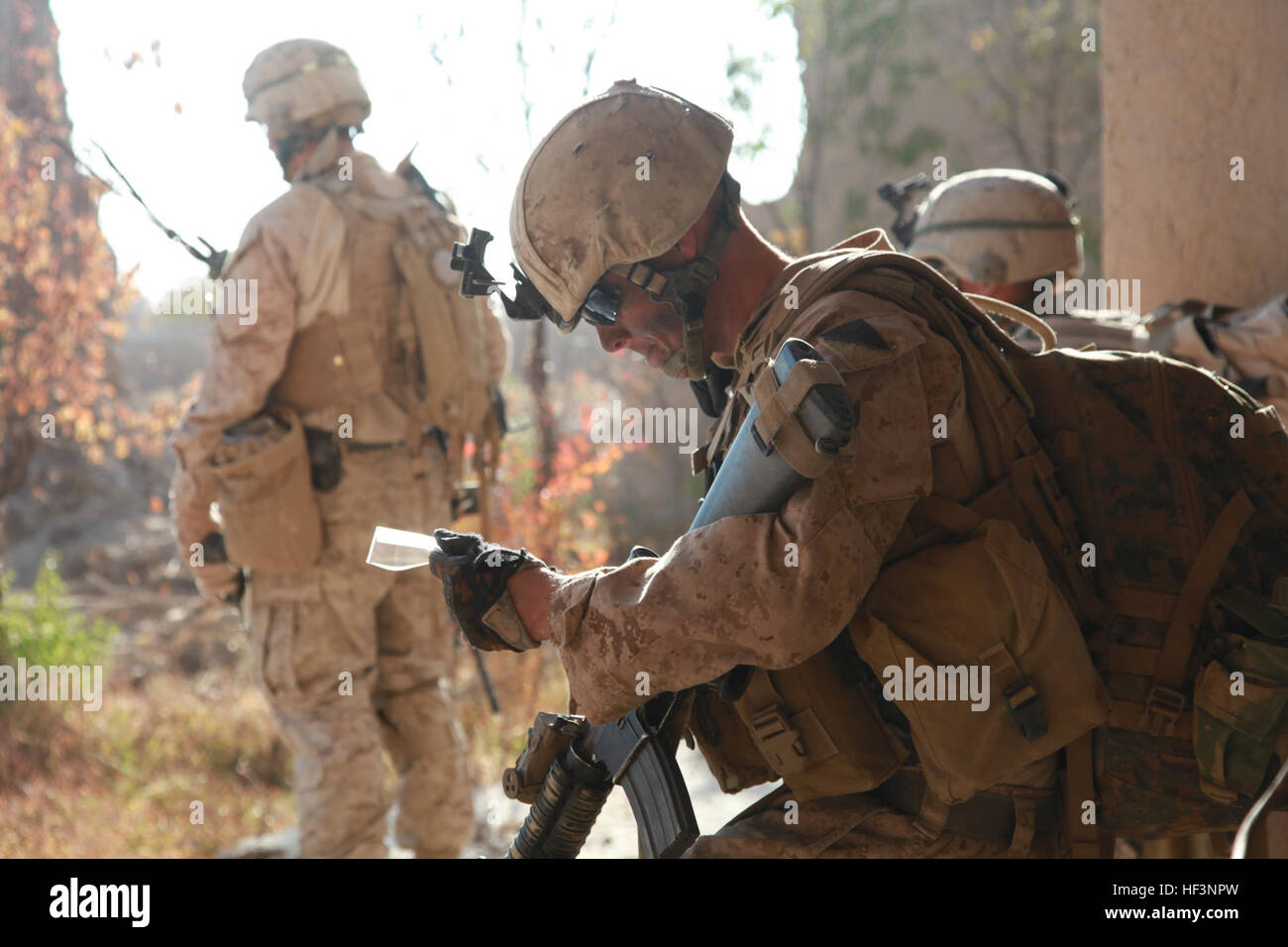 Marines With Lima Company 3Rd Battalion 4Th Marine Regiment Use