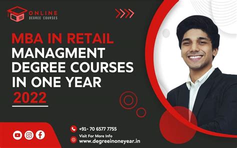 Master Of Business Administration Mba Retail Management Course