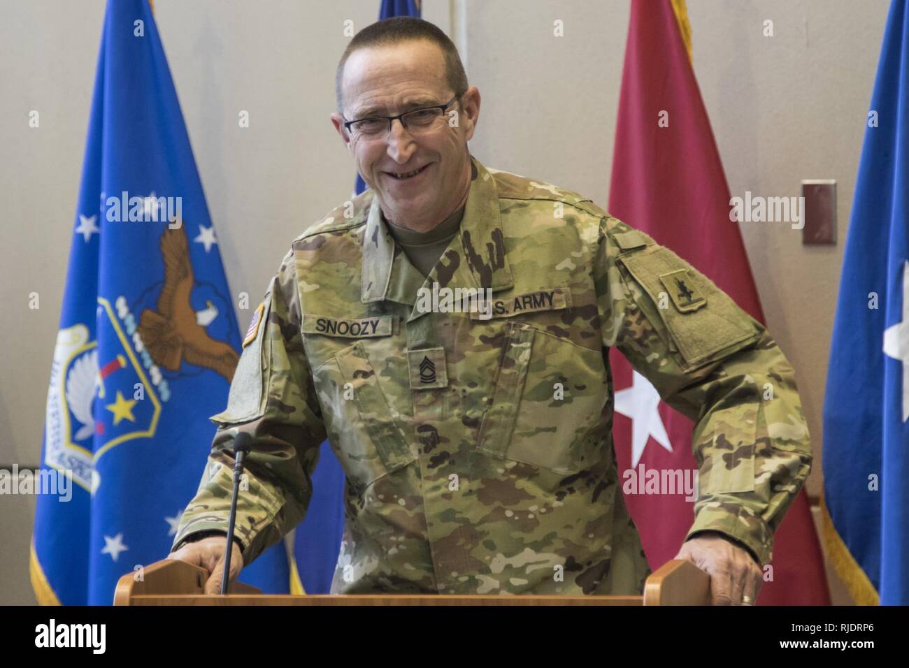 Master Sgt John A Snoozy Celebrates His Retirement From The Nebraska