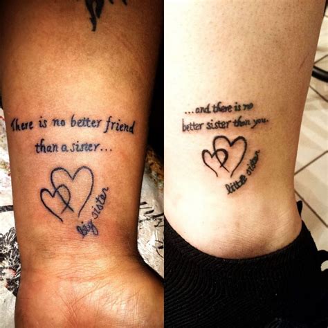 Matching Tattoo Designs For Sisters