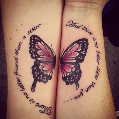 Matching Tattoos For Sisters Forever