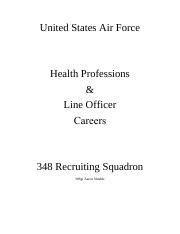 Medical Careers Usaf