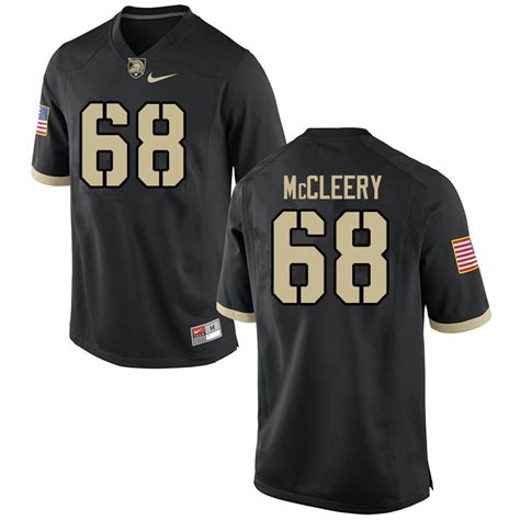 Men 68 Luke Mccleery Army Black Knights College Football Jerseys Sale