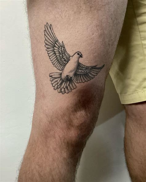 Men Dove Tattoo