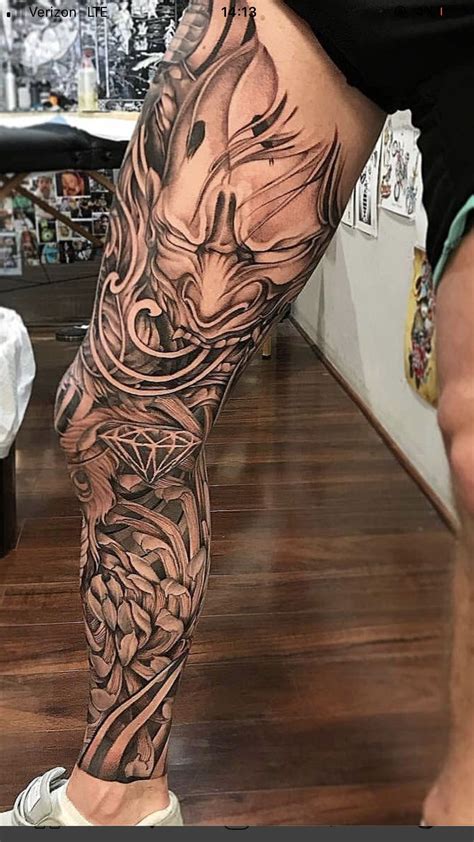 Mens Leg Tattoo Ideas