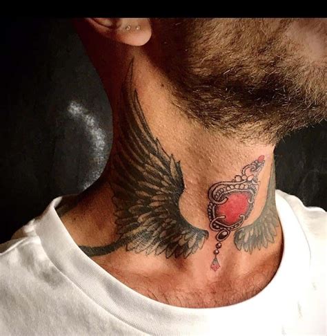 Mens Neck Tattoo Designs