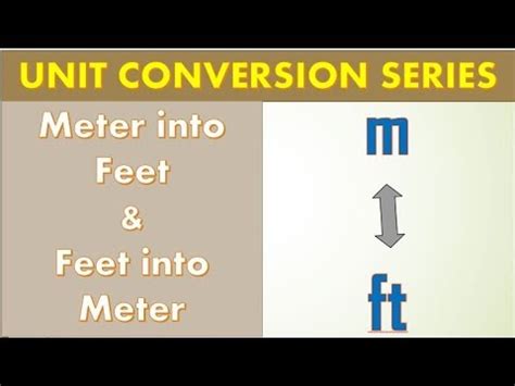 Meters To Feet M To Ft Conversion Civil Site