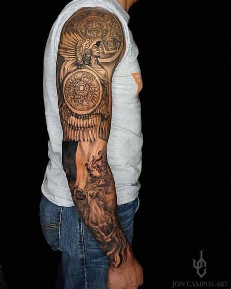 Mexican Tattoos Mexican Tattoo Badass Sleeve Tattoos Tribal Tattoos