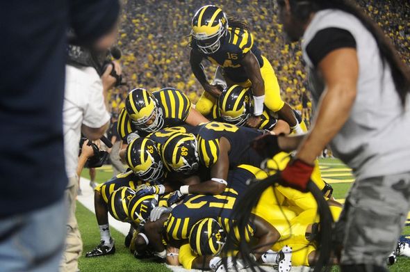 Michigan Players Coach Brady Hoke Recall Memorable Win Against Notre Dame