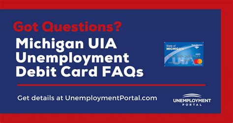 Michigan Uia Unemployment Debit Card Guide Unemployment Portal