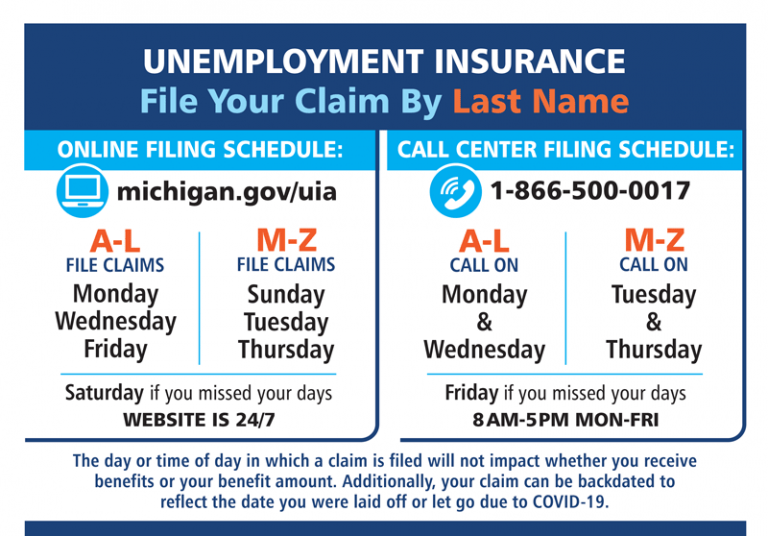 Michigan Unemployment Agency Contact Number Michigan Unemployment