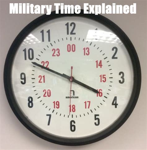 Military 1330 Time