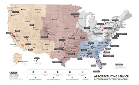 Military Base Map Usa