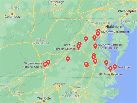 Military Bases In Virginia A List Of All 19 Bases In Va