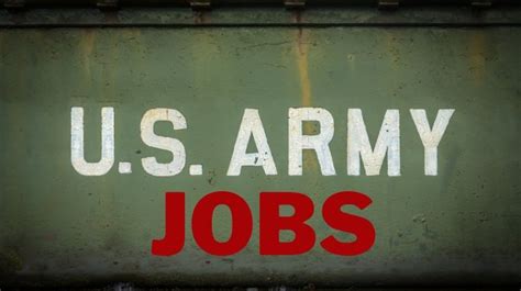 Military Non Combat Jobs