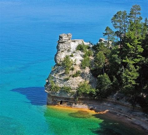 Miners Castle Pictured Rocks National Lakeshore Stock Photo 2232106139