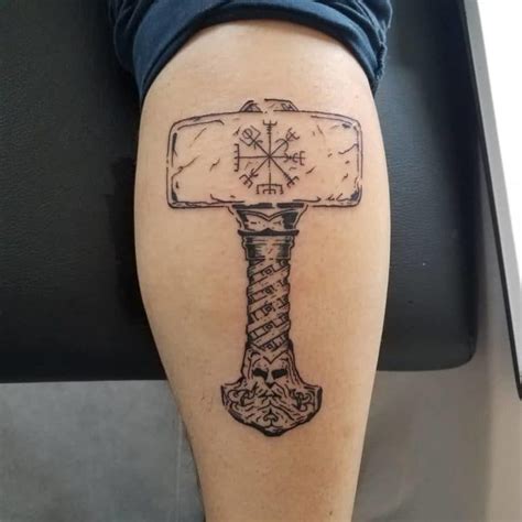 Mjolnir Norse Tattoo Celtic Tattoos Mjolnir Tattoo