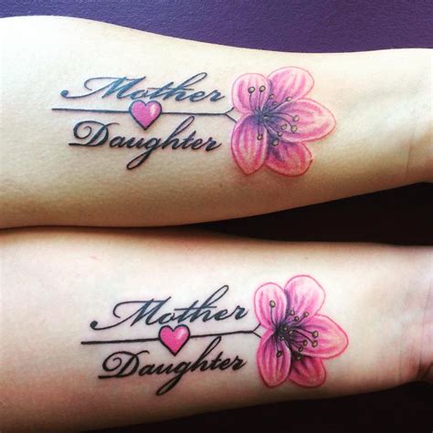 Mom And Daughter Matching Tattoos