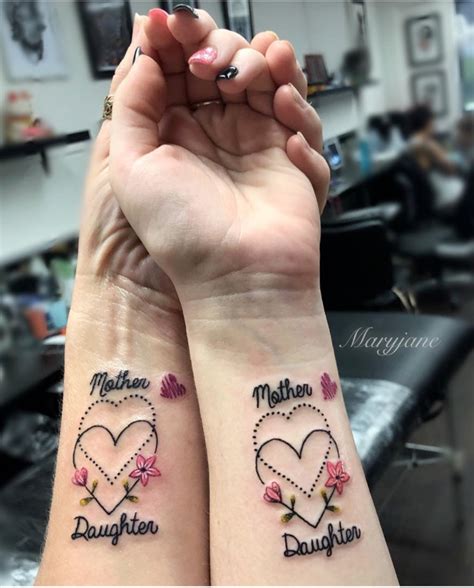 Mother Daughter Tattoos That Celebrate The Most Special Bond Of All