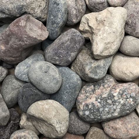 Multi River Rock Large 1 2 Cu Ft Bagged Stone Alsip Home Nursery