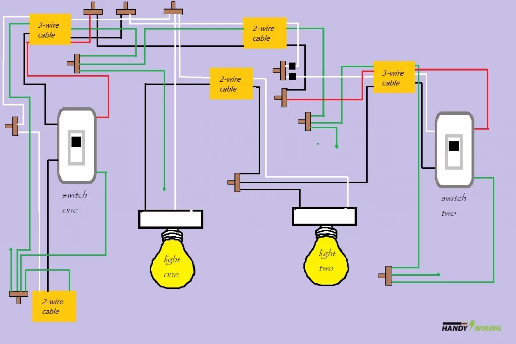 Multiple Light Switch Wiring