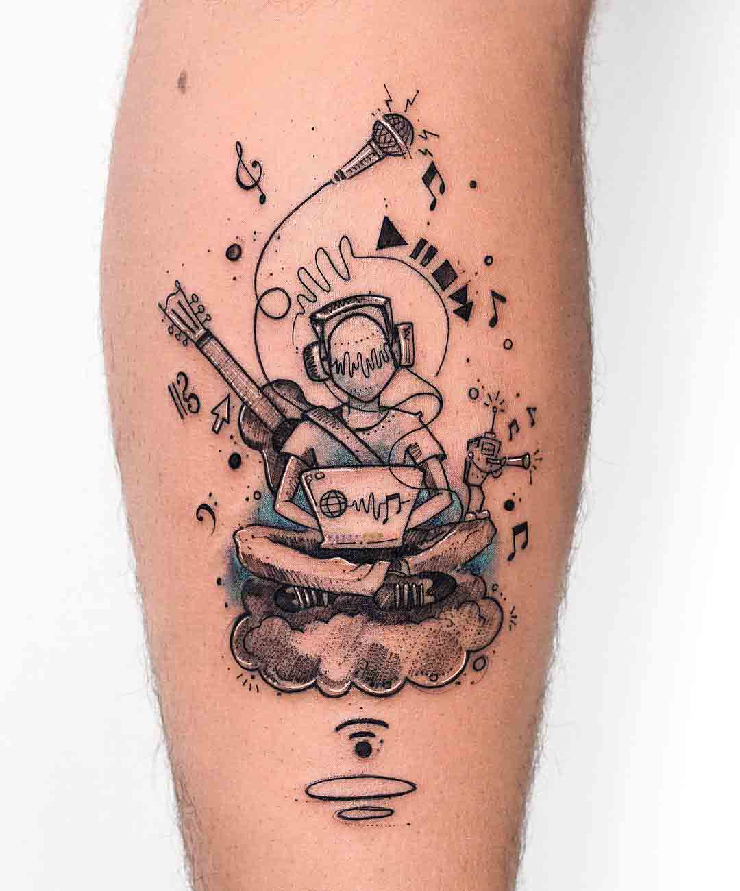 Music Lover Tattoo Designs