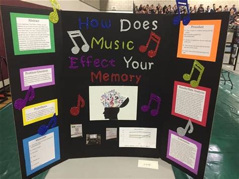 Music Memory Science Fair Projects