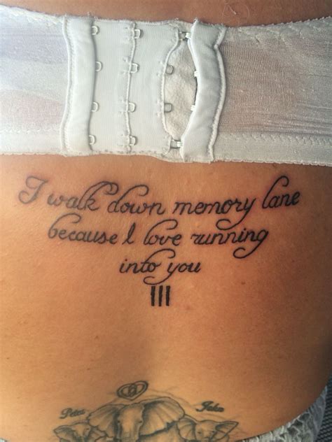 My Memorial Tattoo For Those I Have Loved Lost And To Those I Am Yet