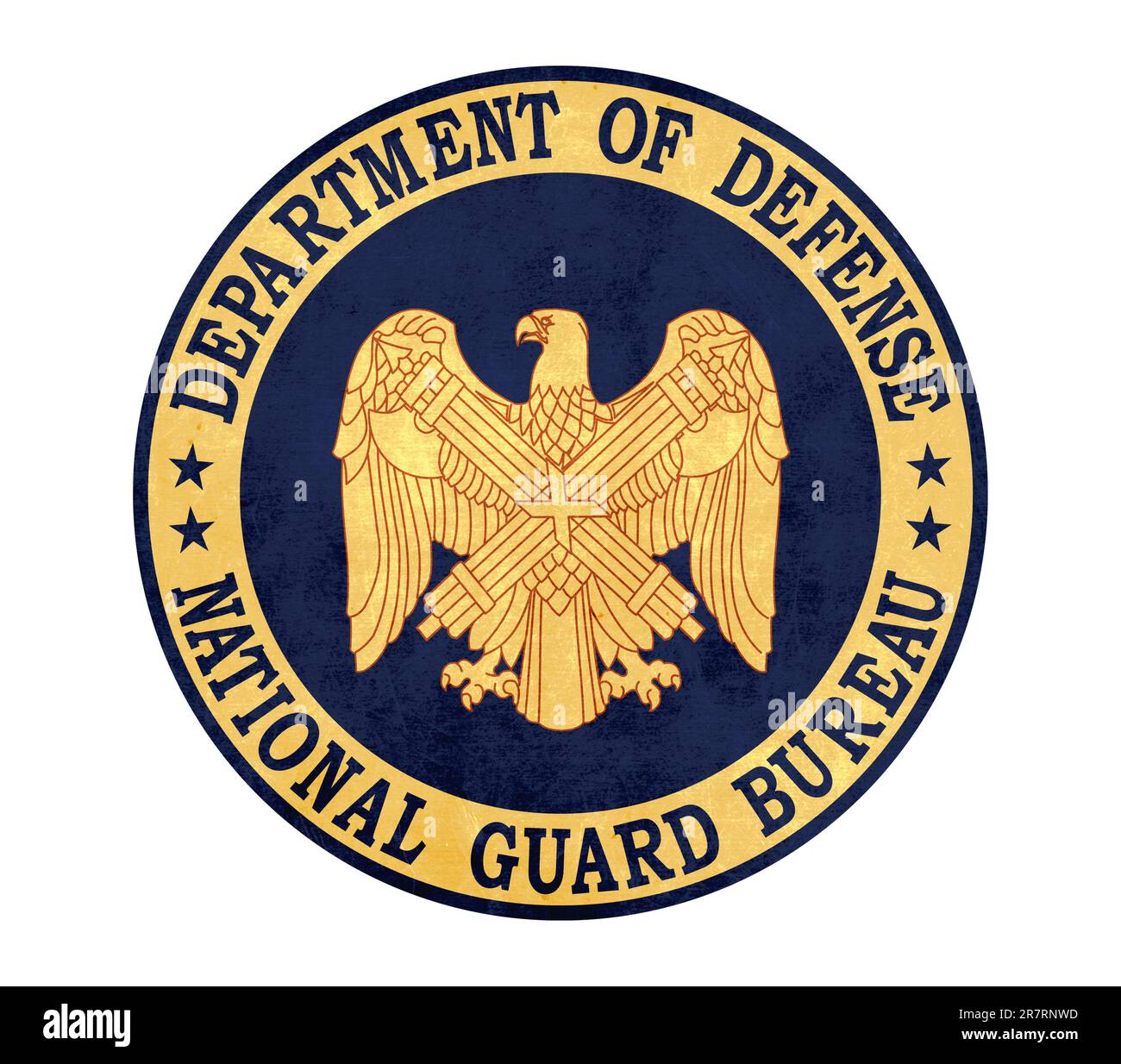 National Guard Bureau Logo Stock Photo Alamy