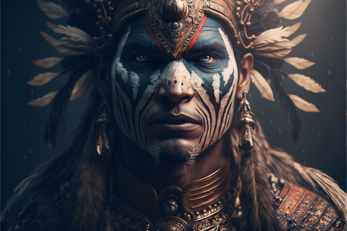 Native American Tribal War Paint Behance