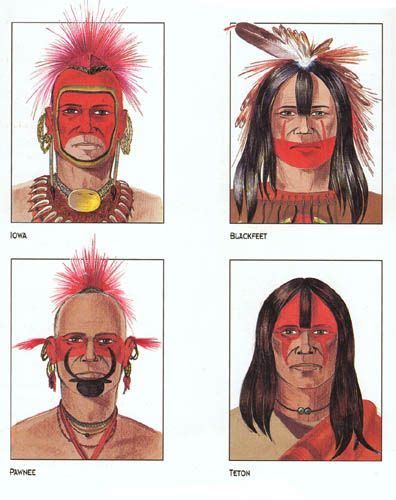 Native American War Paint Designs Enrich Podcast Picture Archive