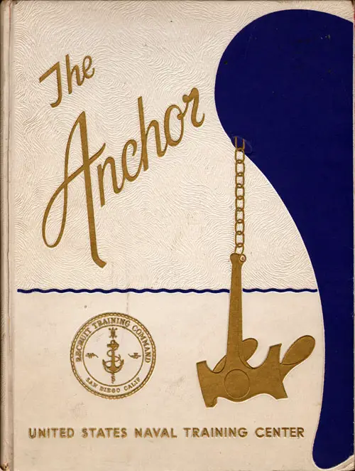 Navy Boot Camp Book 1972 Company 371 The Anchor