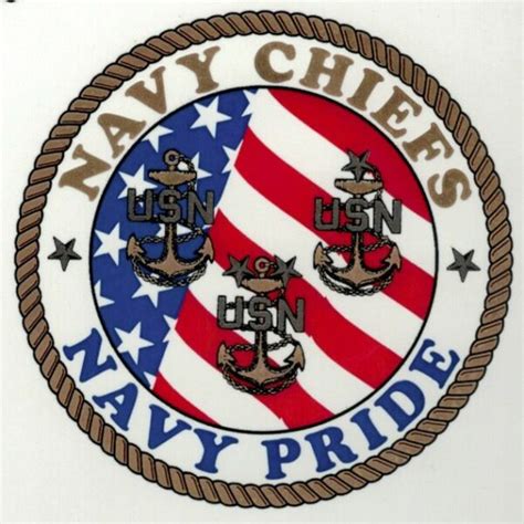 Navy Chief Navy Pride Logo Full Color A J Mugs