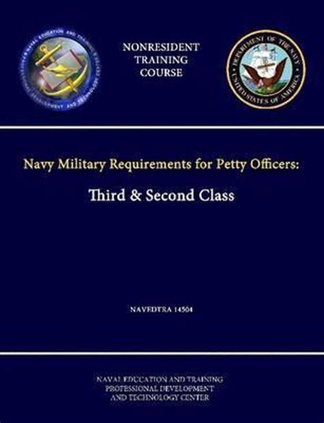 Navy Military Requirements For Petty Officers 9781304265128 Naval