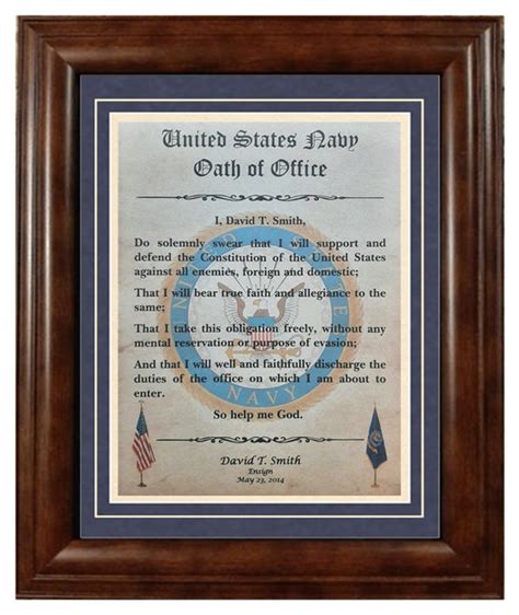 Navy Officer Oath Tips