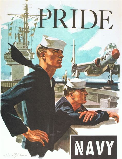 Navy Pride I Used To Have This Recruiting Poster Navy Military Military Life Military