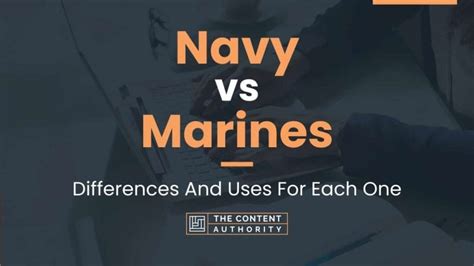 Navy Vs Marines Main Differences