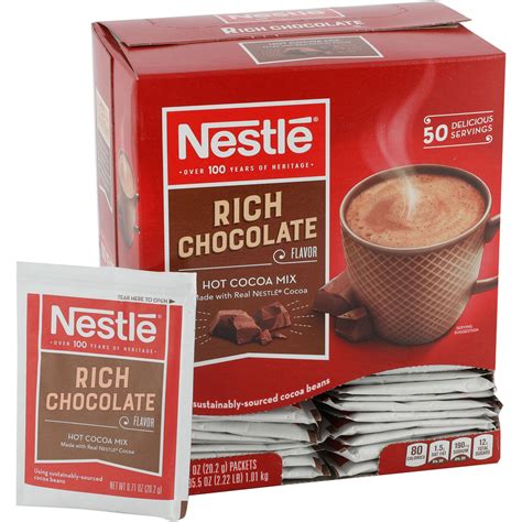 Nestle Professional Rich Hot Chocolate Packets Nes25485