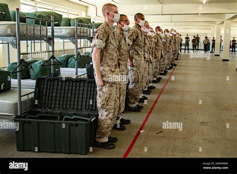 New U S Marines With Charlie Company 1St Recruit Training Battalion