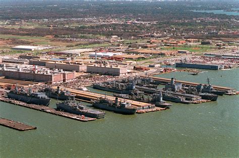 Norfolk Naval Base In Virginia Usa Naval Station Norfolk Naval