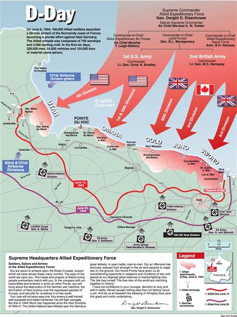 Normandy D Day Invasion Map