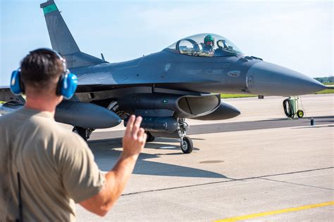 Ohio Air Guard Fighter Wing Trains At Volk Field National Guard