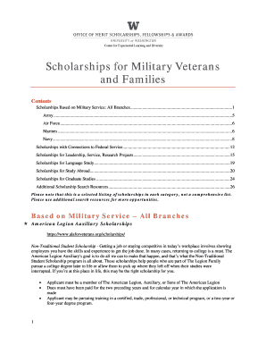 Our Guide To Military Scholarships For Veterans Dependents And