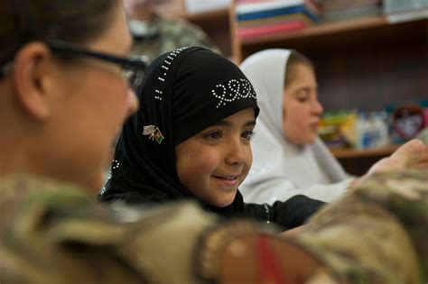 Outreach To Teach Volunteers Connect With Afghan Children Air Force