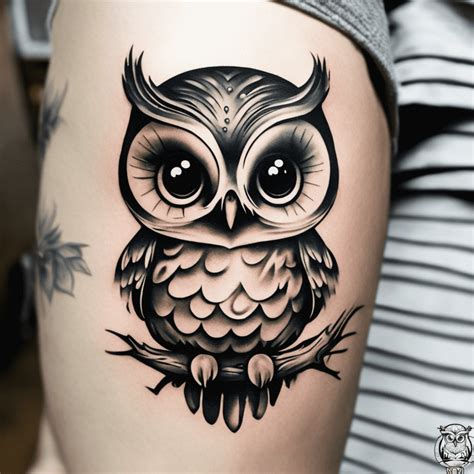 Owl Tattoo Design